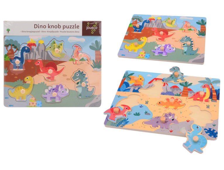 Puzzle boutons Dino